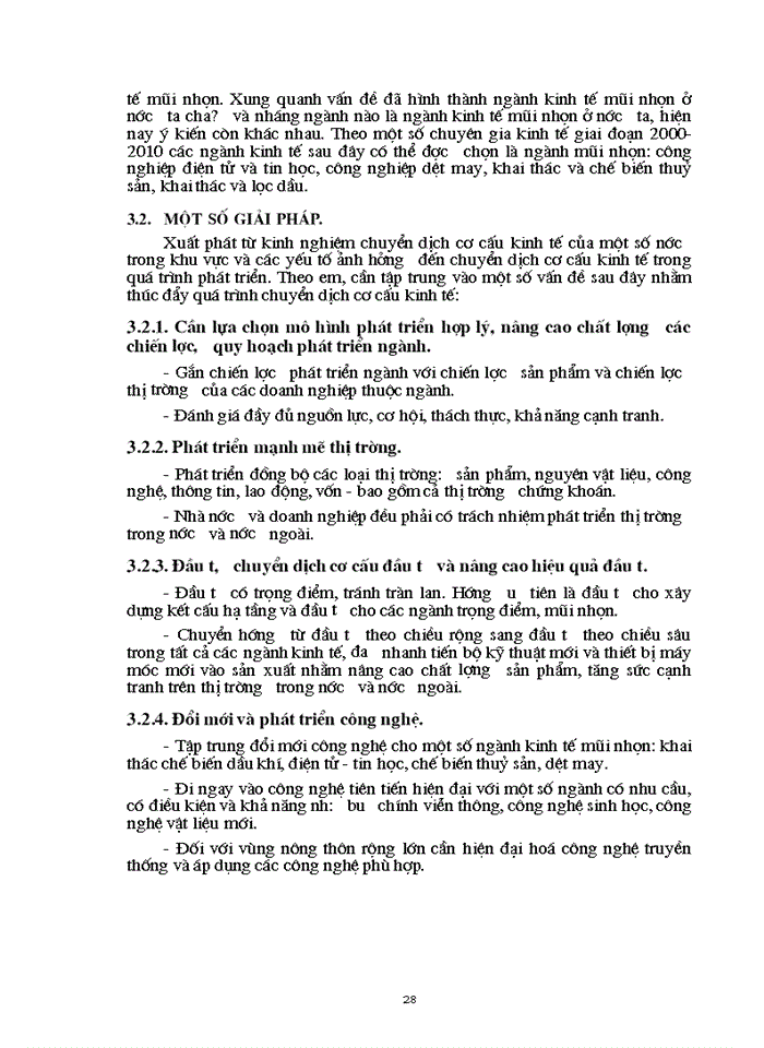 image for page Chuyển dịch cơ cấu kinh tế ngành trong quá trình phát triển ở Việt Nam