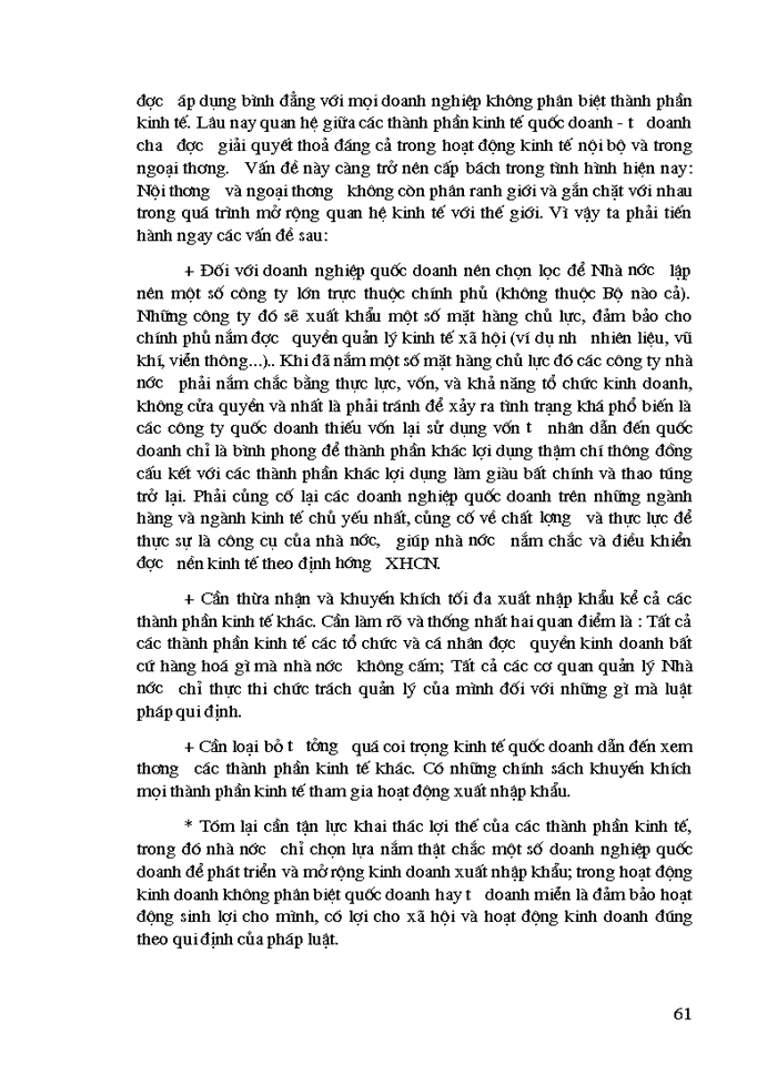 image for page Một số ý kiến về kinh doanh XNK ở Việt Nam hiện nay