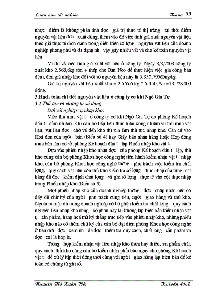 image for page Hoàn thiện kế toán nguyên vật liệu với việc nâng cao hiệu quả sử dụng nguyên vật liệu tại công ty cơ khí Ngô Gia Tự