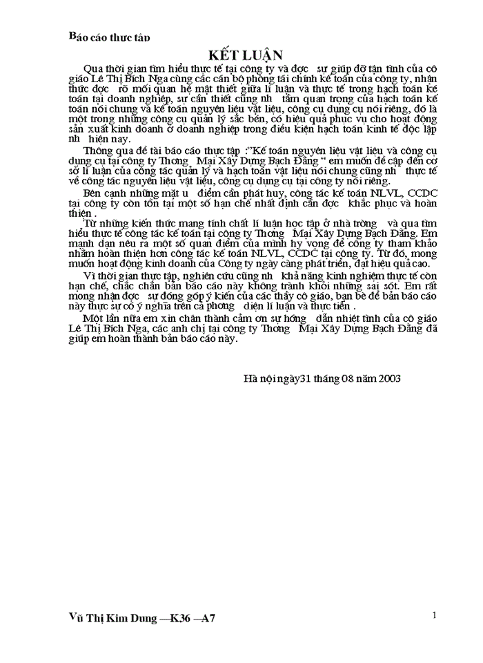 image for page Kế toán nguyên liệu vật liệu vật liệu và công cụ dụng cụ tại công ty Thương Mại Xây Dựng Bạch Đằng