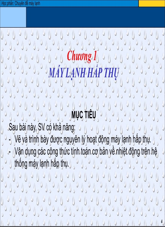 image for page Chuyên đề máy lạnh
