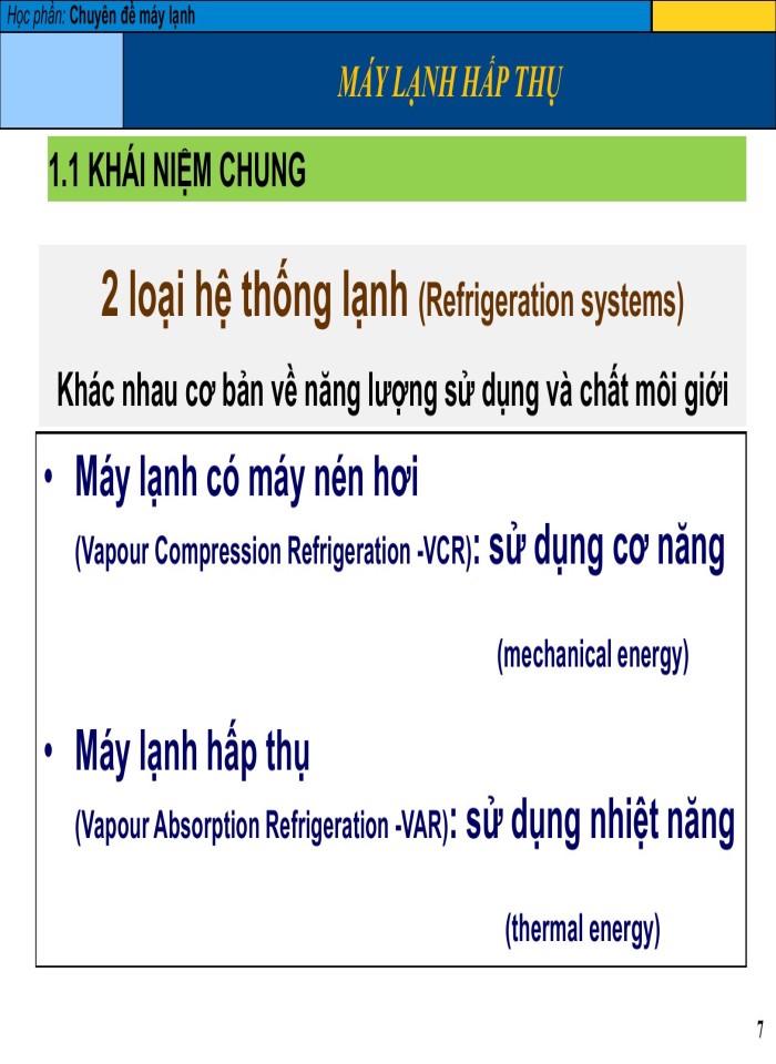 image for page Chuyên đề máy lạnh