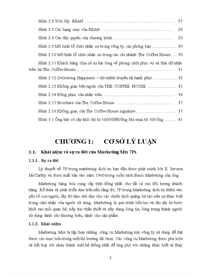 image for page Phân tích chiến lược marketing dịch vụ của Công ty CP TM DV trà cà phê Việt Nam