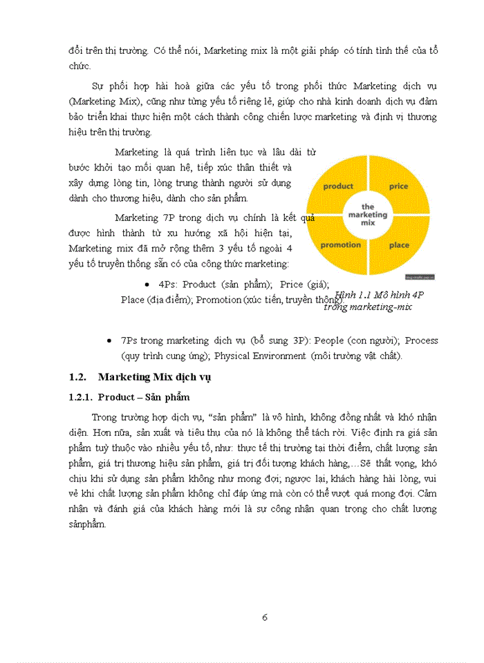 image for page Phân tích chiến lược marketing dịch vụ của Công ty CP TM DV trà cà phê Việt Nam