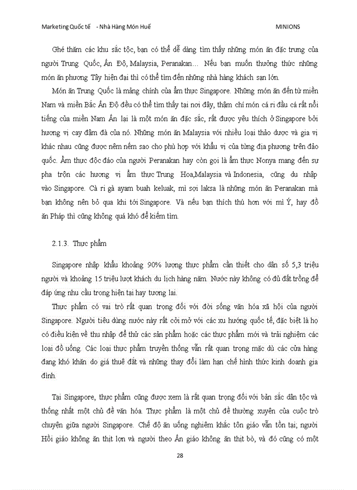image for page Xây dựng chiến lược thâm nhập thị trường nước ngoài của chuỗi nhà hàng món huế