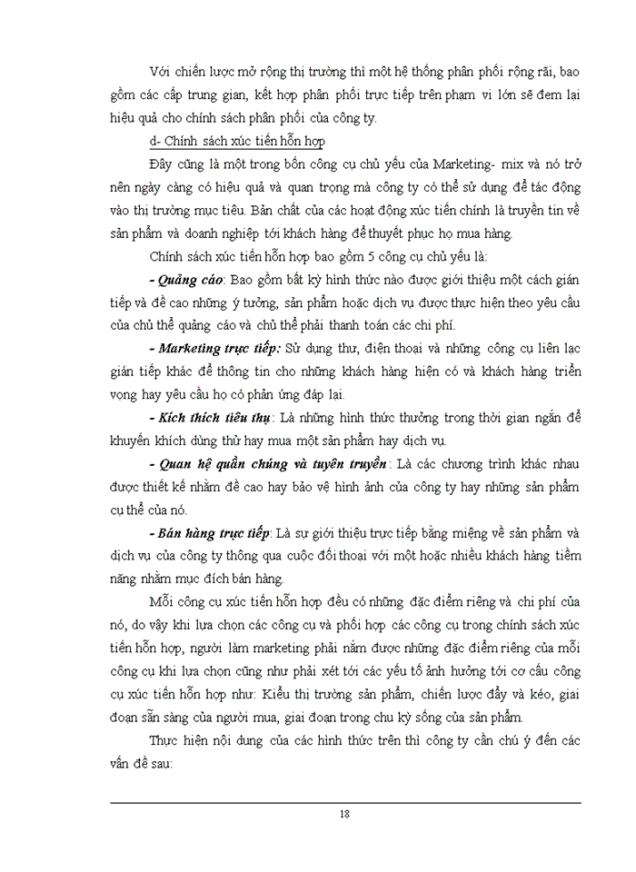 image for page Chiến lược Marketing - mix với việc mở rộng thị trường của Công ty Kính Đáp  Cầu - Bắc Ninh