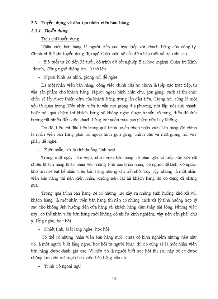 image for page Hoạt động bán hàng tại Công ty Trách nhiệm hữu hạn Tài Lương
