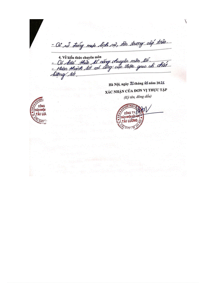 image for page Hoạt động bán hàng tại Công ty Trách nhiệm hữu hạn Tài Lương