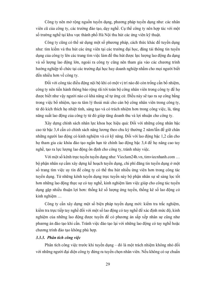 image for page Quy trình tuyển dụng nhân sự tại công ty cổ phần 24h group