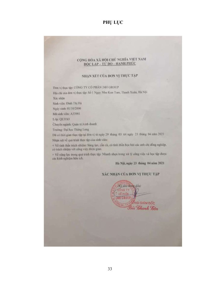 image for page Quy trình tuyển dụng nhân sự tại công ty cổ phần 24h group