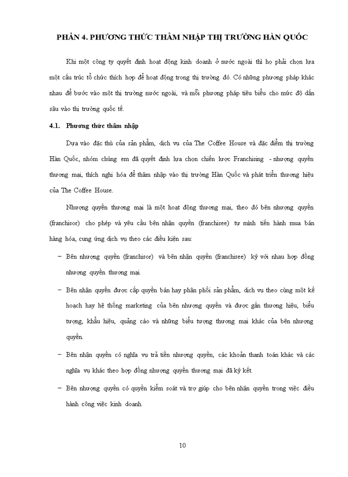 image for page Xây dựng chiến lược thâm nhập thị trường hàn quốc cho the coffee house