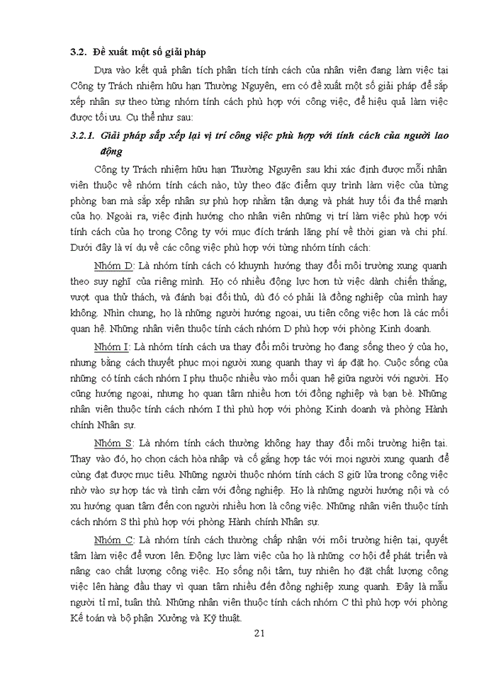 image for page Phân tích tính cách nhân viên theo mô hình DISC tại Công ty Trách nhiệm hữu hạn Thường Nguyên