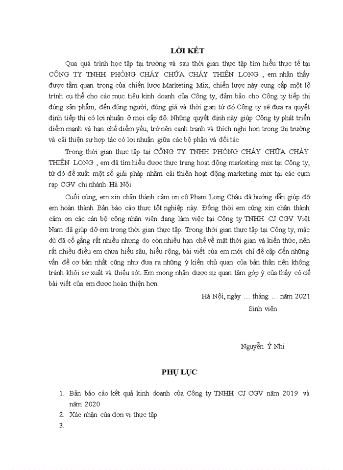 image for page Thực trạng hoạt động Marketing Mix tại Công ty TNHH Phòng cháy chữa cháy Thiên Long