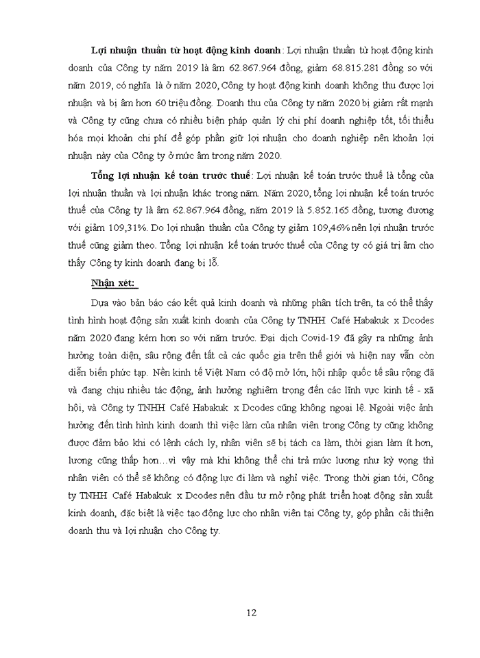 image for page Thực trạng công tác tạo động lực cho nhân viên tại Công ty TNHH Café Habakuk x Dcodes - Năm 2021