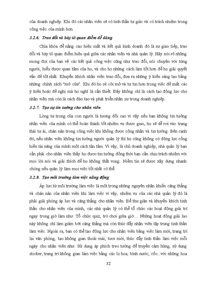 image for page Thực trạng công tác tạo động lực cho nhân viên tại Công ty TNHH Café Habakuk x Dcodes - Năm 2021