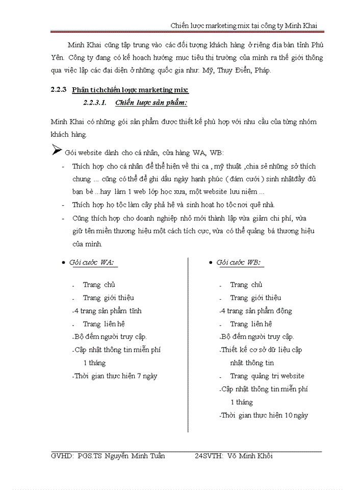 image for page Chiến lược marketing mix trong thương mại điện tử của công ty TNHH MINH KHAI