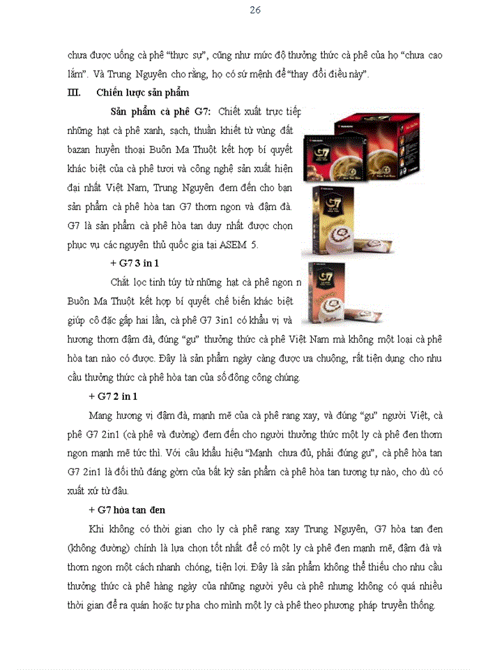 image for page Chiến lược thâm nhập thị trường của Trung Nguyên