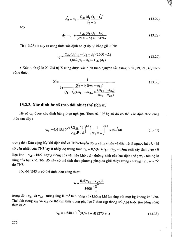 image for page Tính toán và thiết kế hệ thống sấy