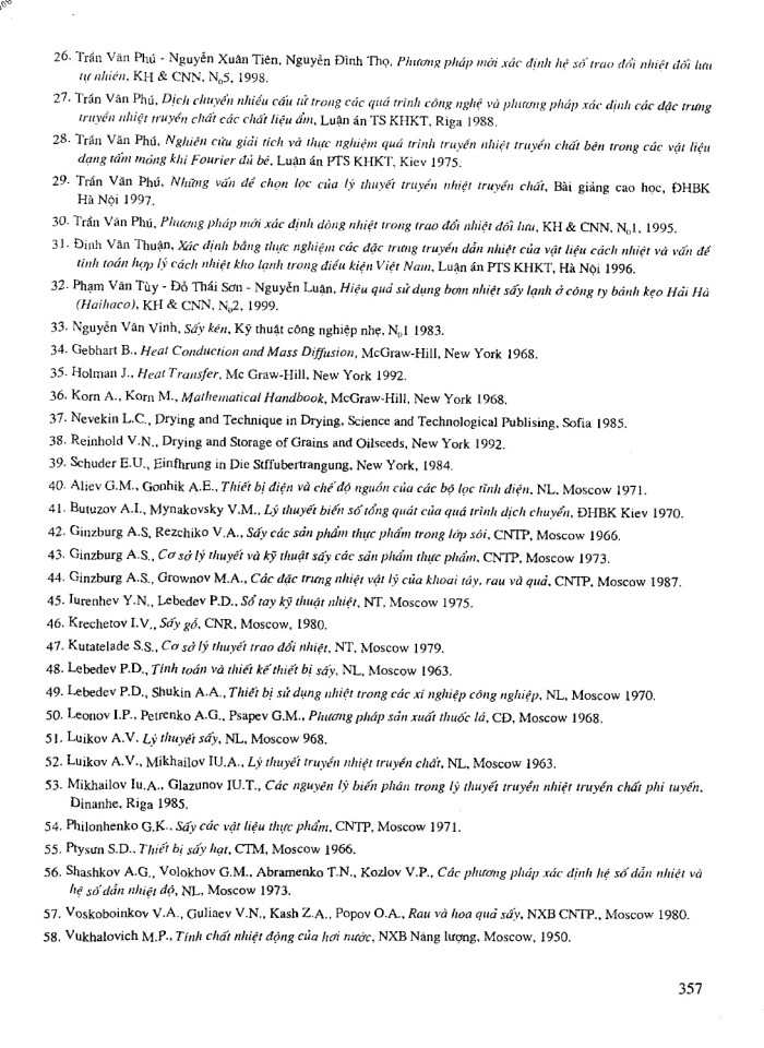 image for page Tính toán và thiết kế hệ thống sấy