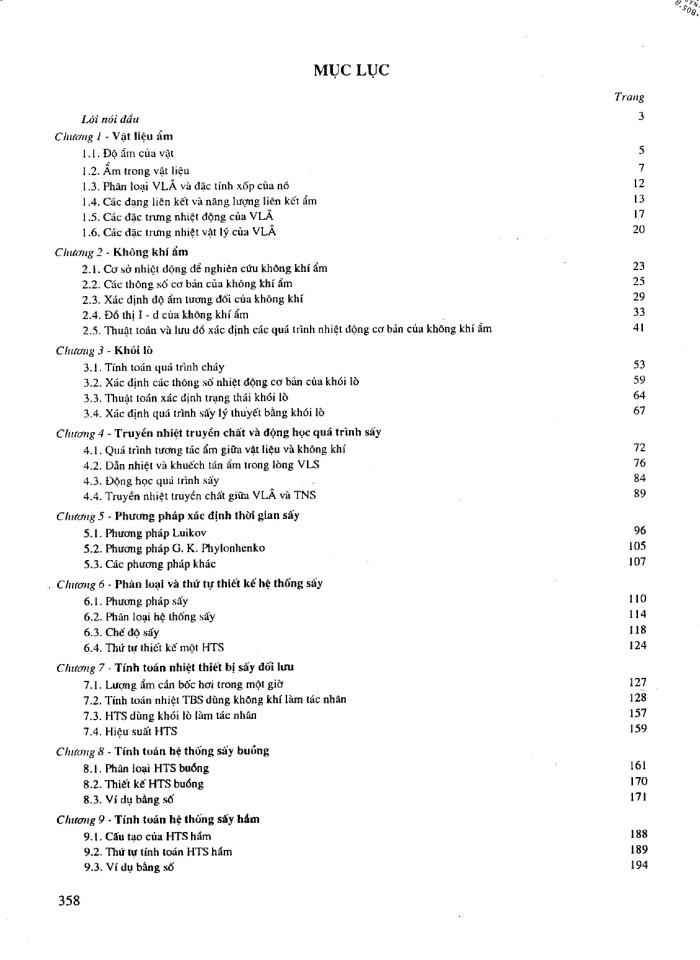 image for page Tính toán và thiết kế hệ thống sấy