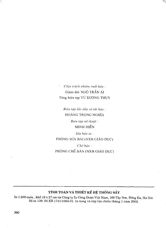 image for page Tính toán và thiết kế hệ thống sấy