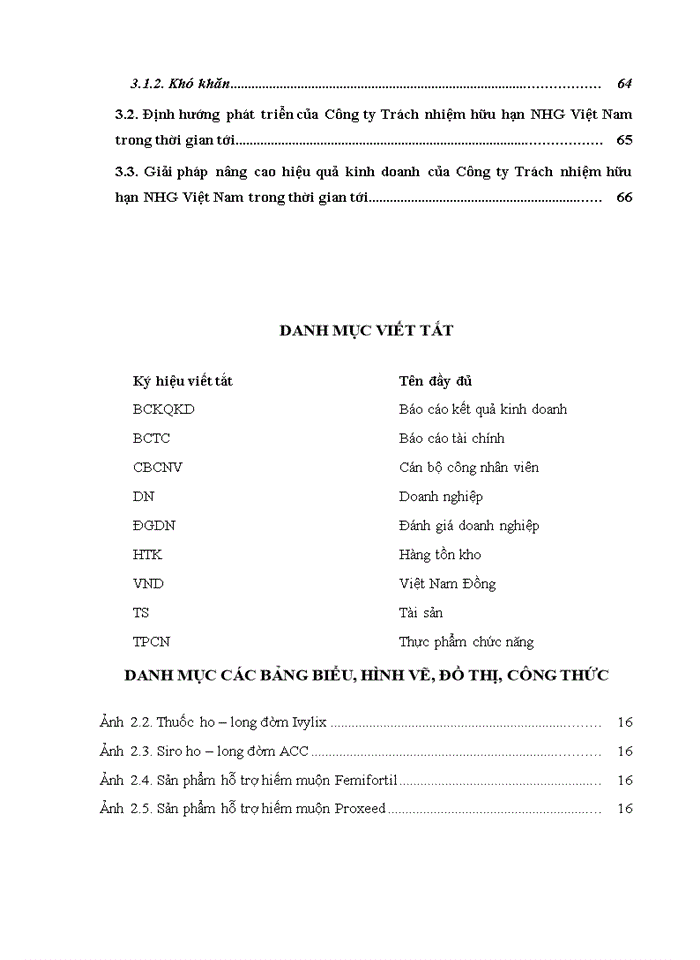 image for page Đánh giá công ty trách nhiệm hữu hạn NHG việt nam