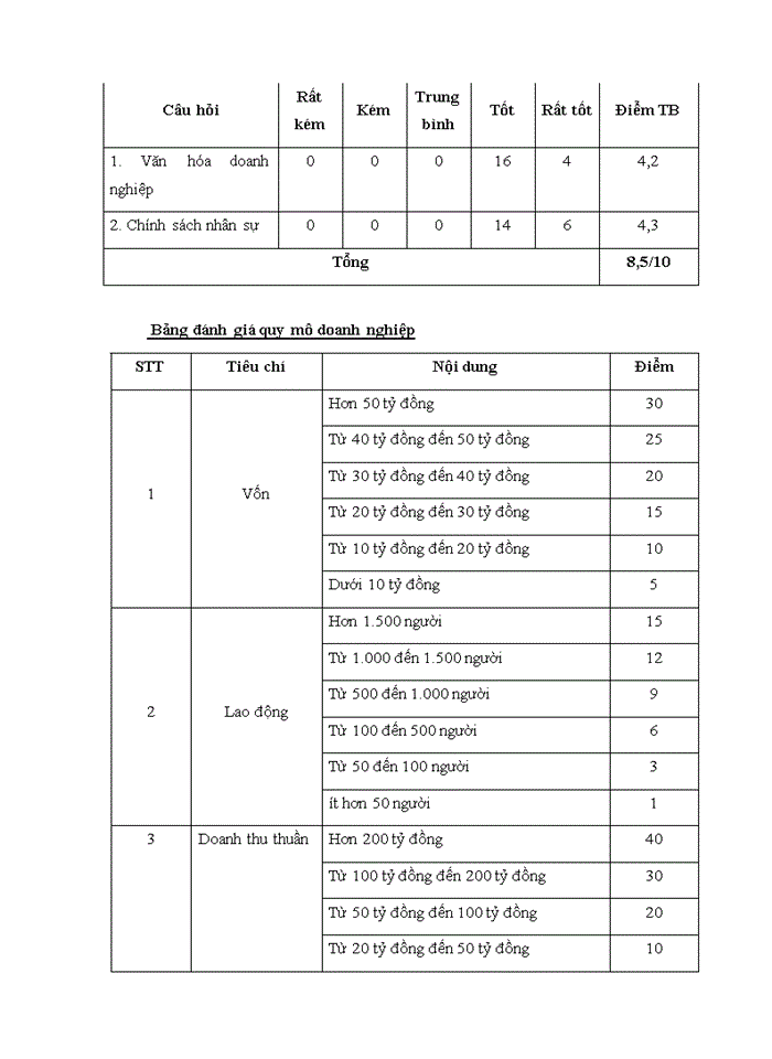 image for page Đánh giá công ty trách nhiệm hữu hạn NHG việt nam
