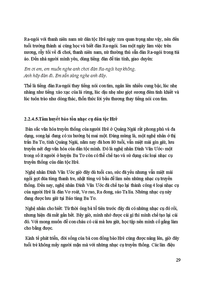 image for page Một số đặc trưng cơ bản của bản sắc văn hóa dân tộc hrê