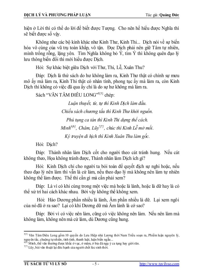 image for page Dịch lý và phương pháp luận