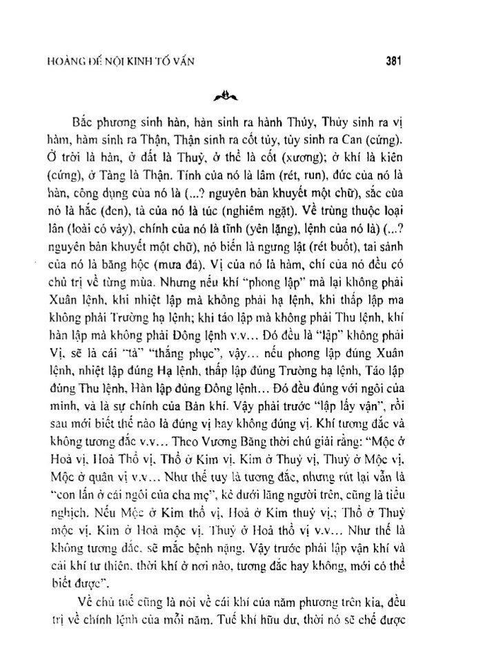 image for page Hoàng đế nội khinh tố vân