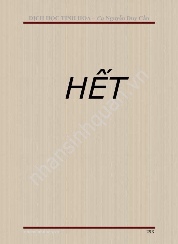 image for page Dịch học tinh hoa