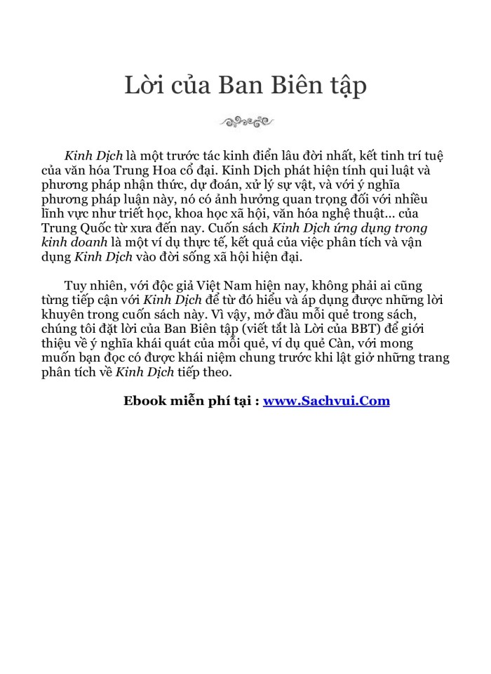 image for page Kinh Dịch ứng dụng trong kinh doanh