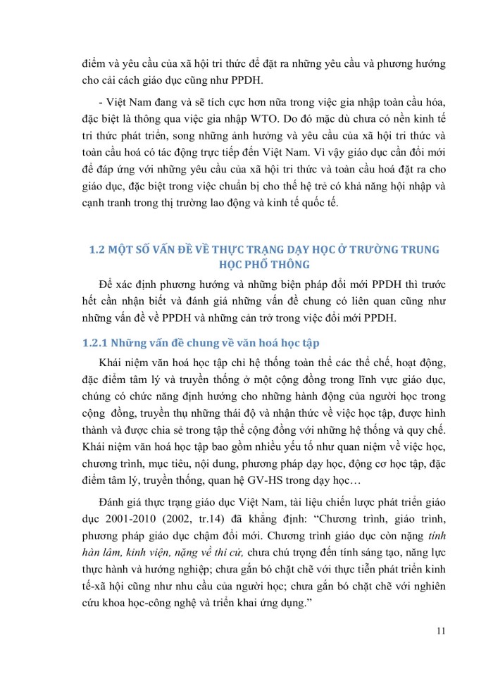 image for page Một số vấn đề về đổi mới phương pháp dạy học