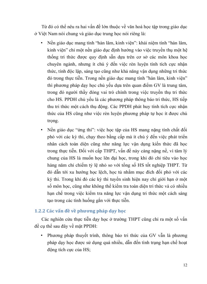 image for page Một số vấn đề về đổi mới phương pháp dạy học