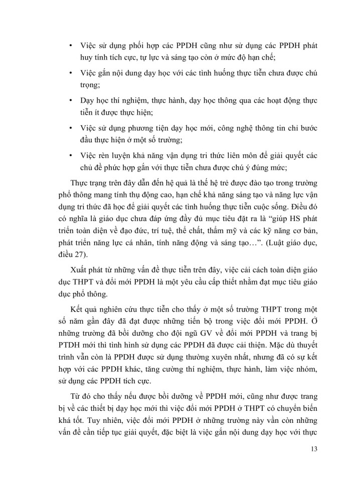 image for page Một số vấn đề về đổi mới phương pháp dạy học