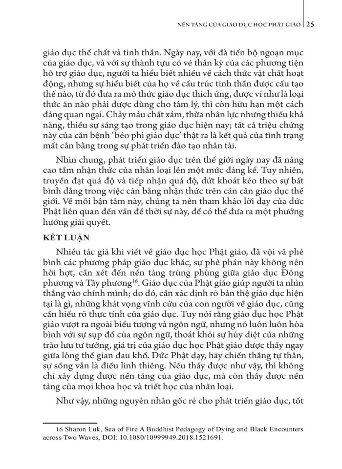 image for page Nền tảng giáo dục phật giáo về đạo đức