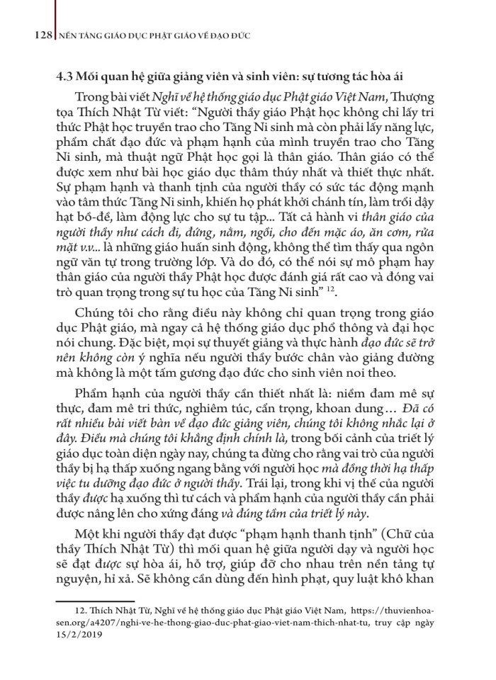 image for page Nền tảng giáo dục phật giáo về đạo đức