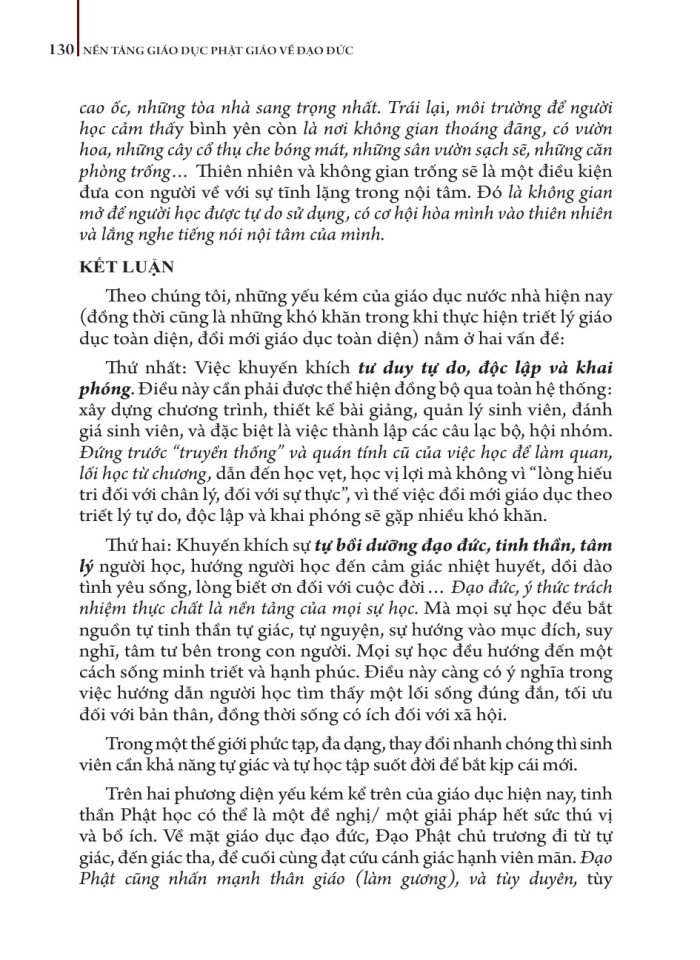 image for page Nền tảng giáo dục phật giáo về đạo đức