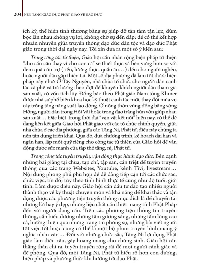 image for page Nền tảng giáo dục phật giáo về đạo đức