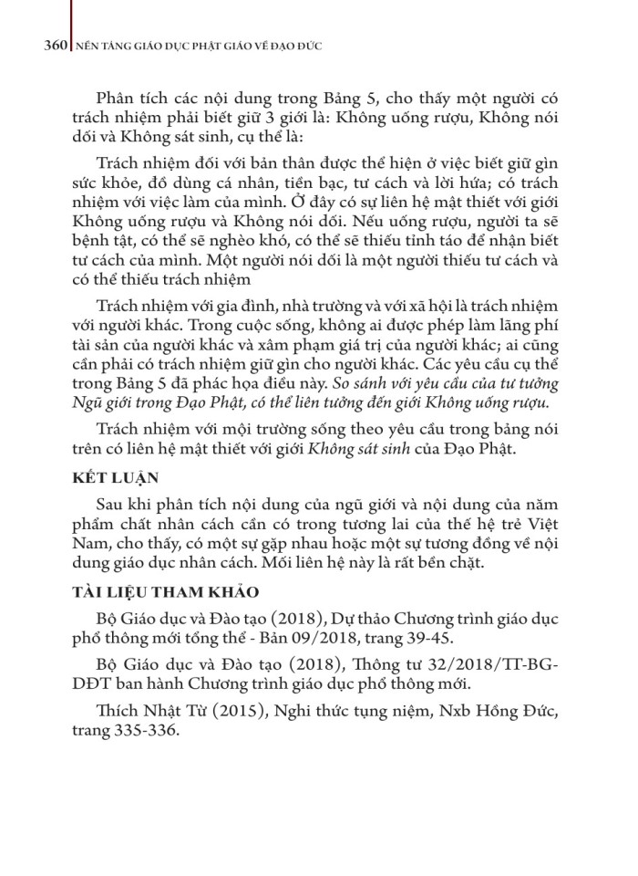 image for page Nền tảng giáo dục phật giáo về đạo đức