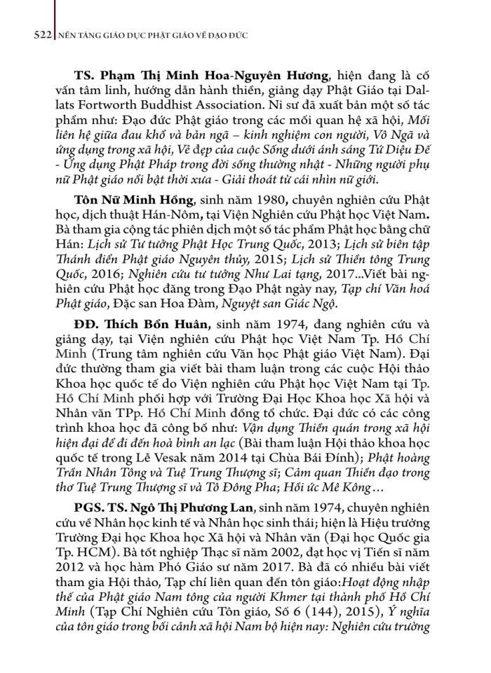 image for page Nền tảng giáo dục phật giáo về đạo đức