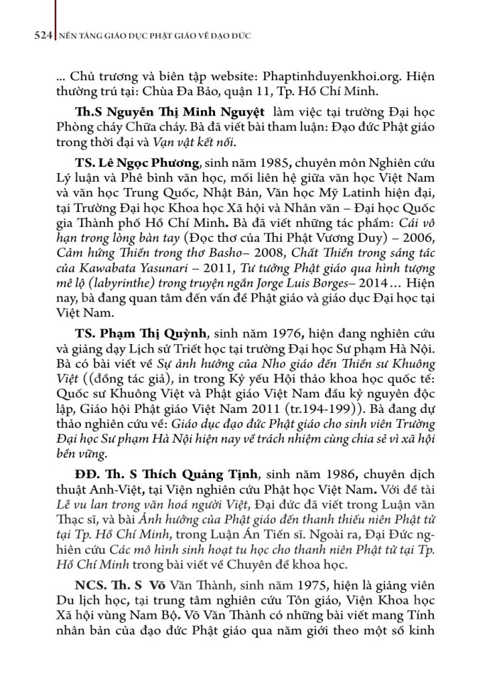 image for page Nền tảng giáo dục phật giáo về đạo đức