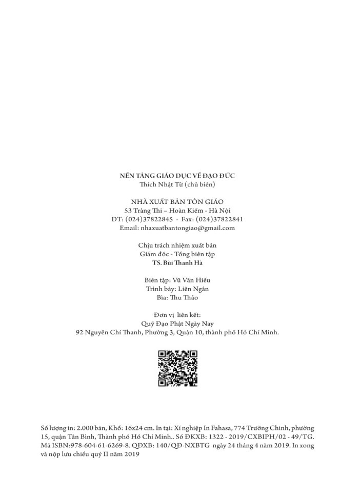 image for page Nền tảng giáo dục phật giáo về đạo đức