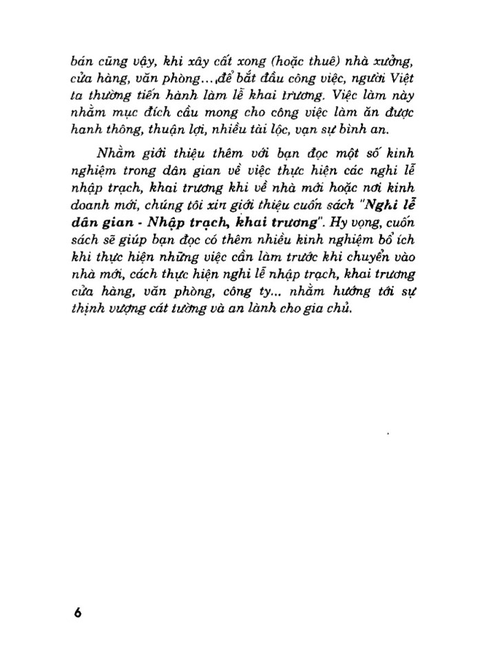 image for page Nghi lễ dân gian - Nhập trạch, khai trương