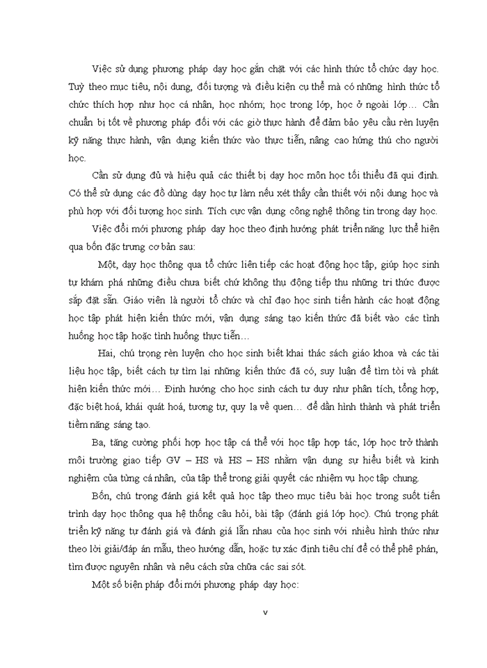 image for page Phương pháp, kỹ thuật, phương tiện, hình thức tổ chức dạy học