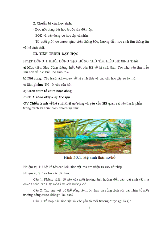 image for page Phương pháp, kỹ thuật, phương tiện, hình thức tổ chức dạy học