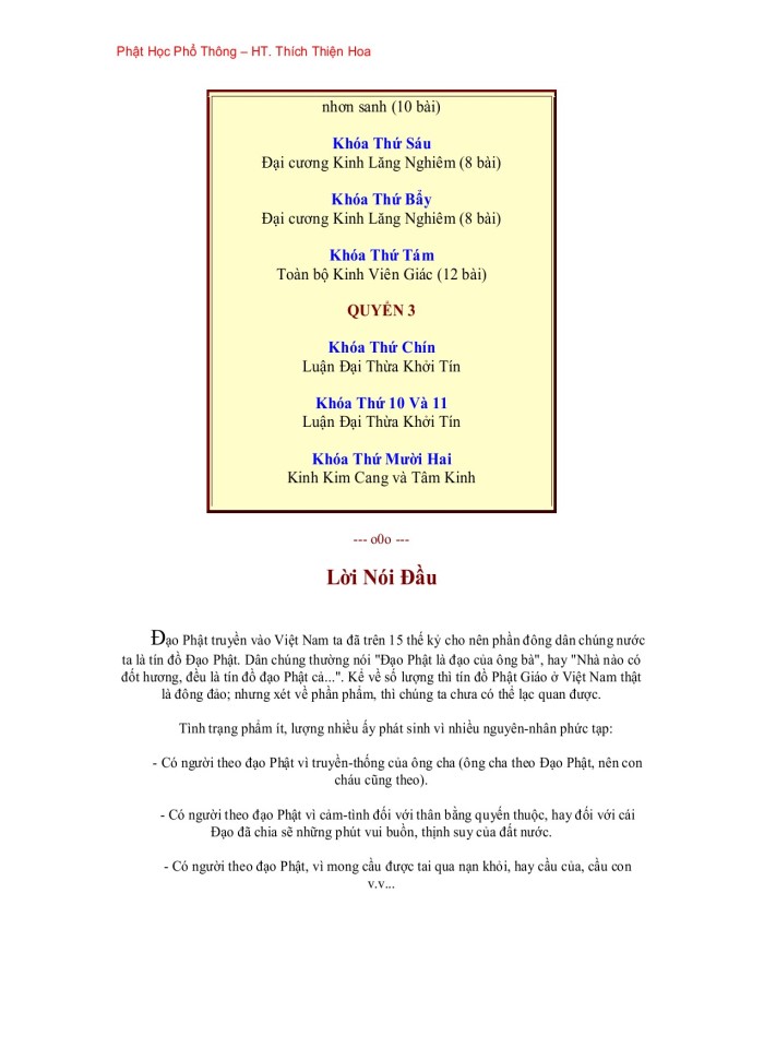 image for page Phật Học Phổ Thông