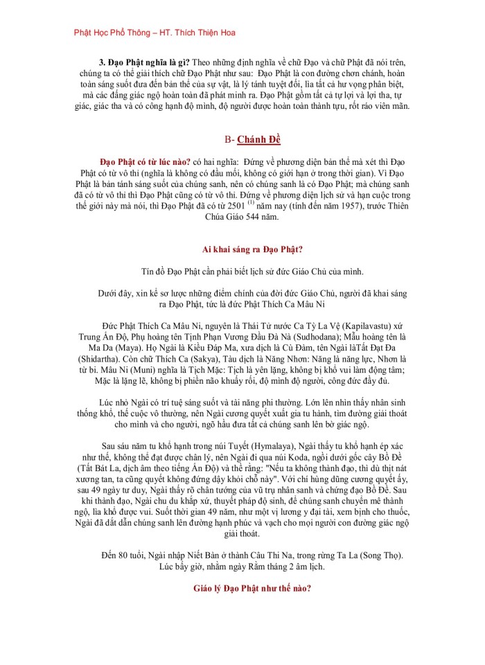 image for page Phật Học Phổ Thông