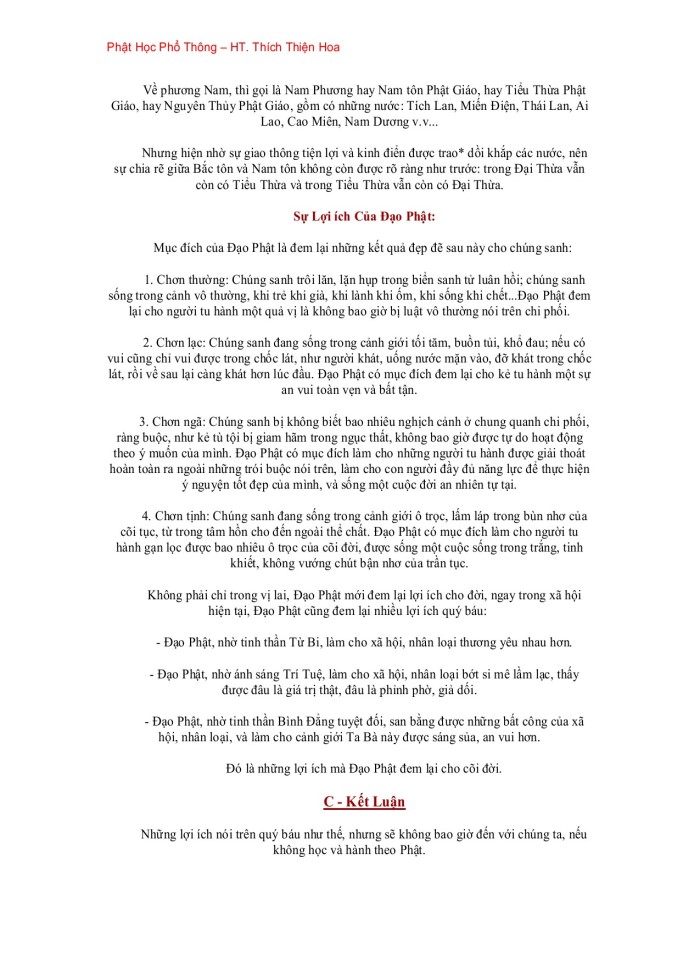 image for page Phật Học Phổ Thông