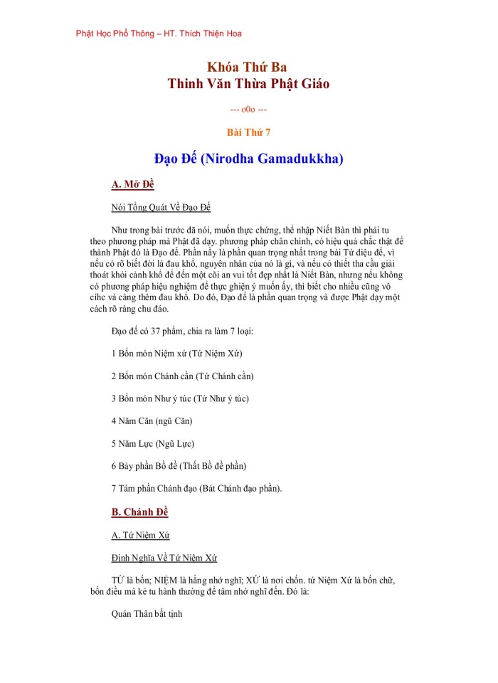 image for page Phật Học Phổ Thông